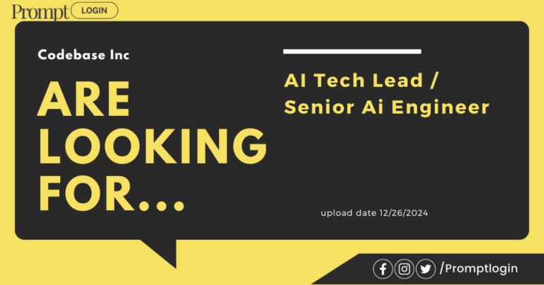 AI Tech Lead / Senior Ai Engineer
