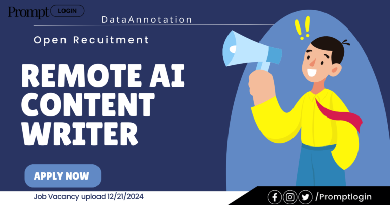 Remote Content Writer Jobs – Train AI Chatbots | Flexible Work Opportunity