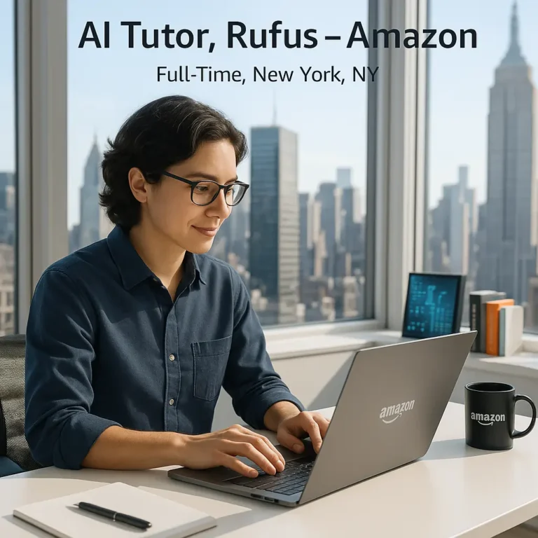 AI Tutor, Rufus – Amazon (Full-Time, New York, NY)