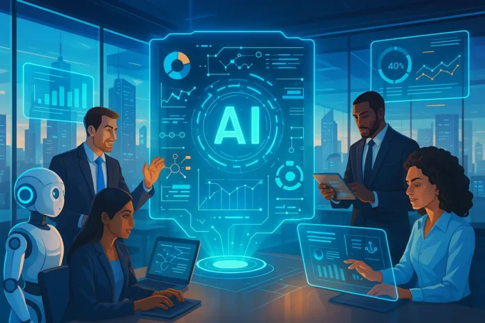 AI-driven business process optimization: enhancing efficiency through automation and predictive analytics.