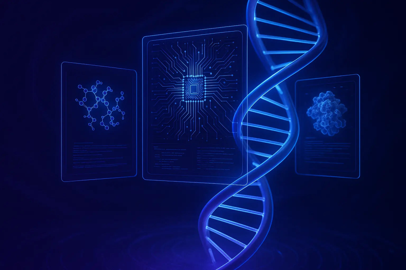 Future trends of DNA LLMs, quantum AI, and generative biology in genetics