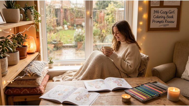346 Cozy Girl Coloring Book Prompts Review: My Honest Weekend Test