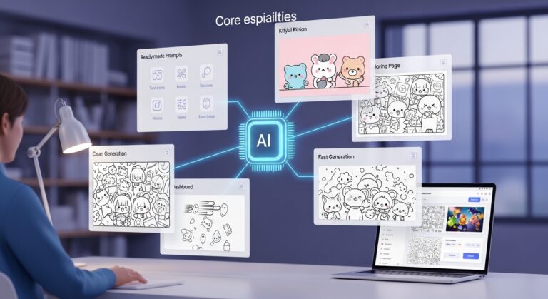 PrintCute AI FE Review 2026: Create Cute Coloring Pages Faster Than Ever